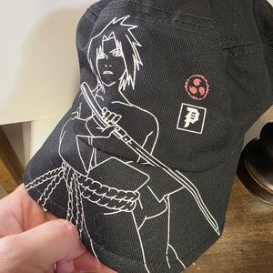 Black Anime Graphic Hat